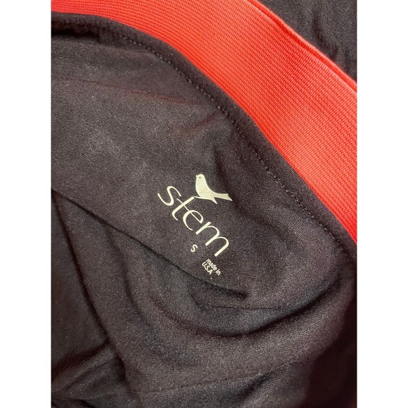 Stem NEW black strapless Body Con Ruched Shirt Size Small‎ Neon Pink - Picture 8 of 11